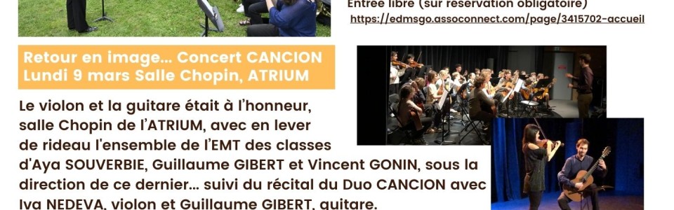 notre newsletter de mars 2026